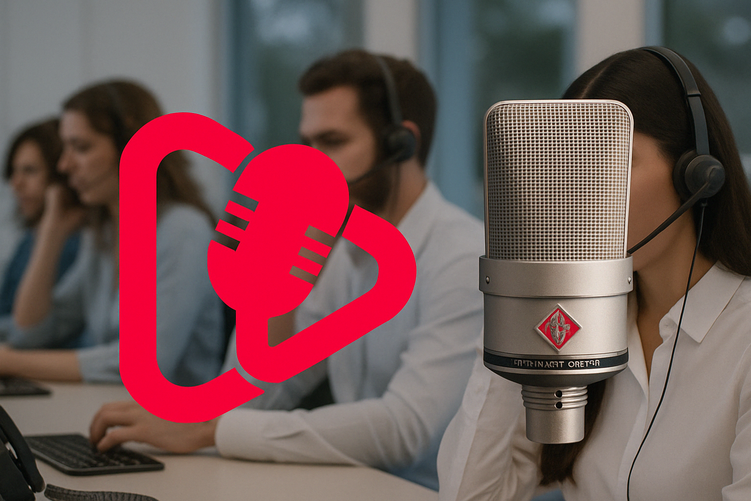 IVR קריינות למרכזייה